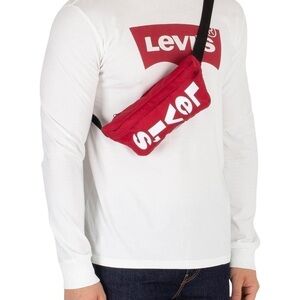 Levi’s Red Waist pack crossbody waist sling NWT